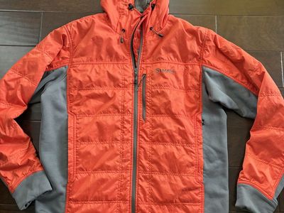 Simms Large Kinetic Primaloft fishing jacket