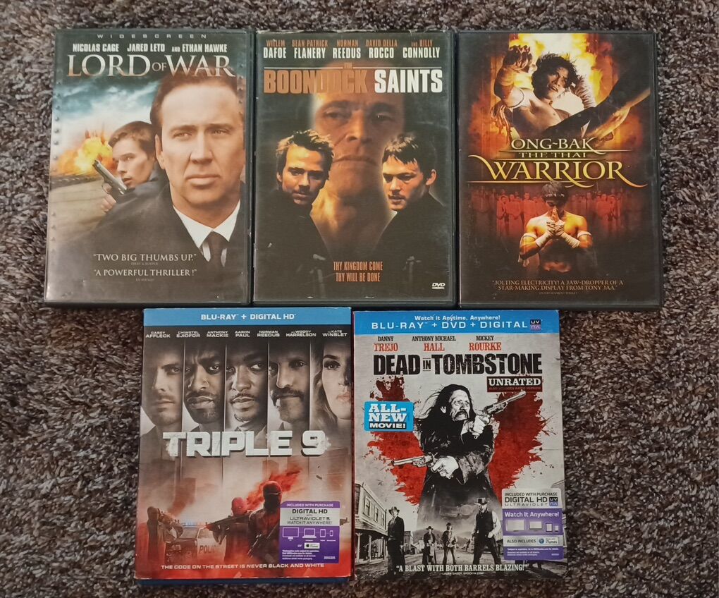 Action/ Crime DVD Bundle