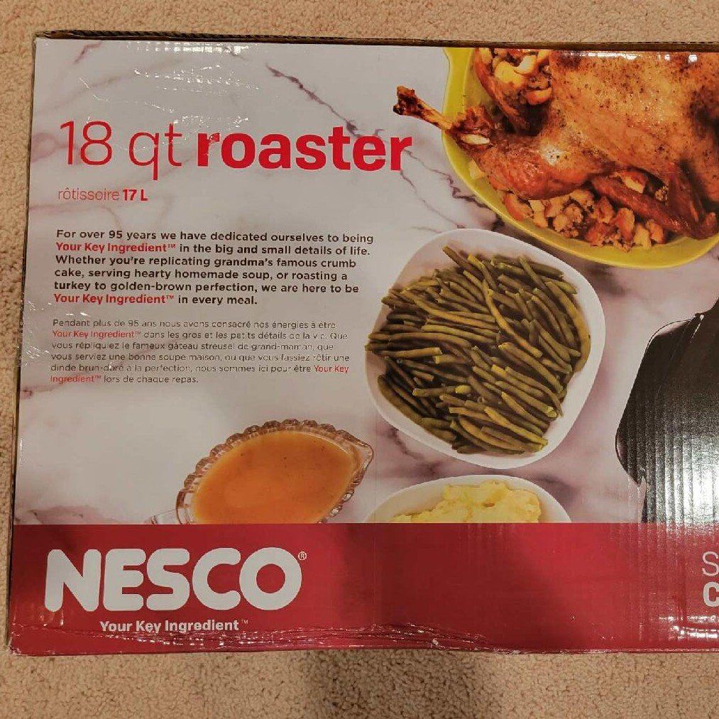 Nesco 18 qrt Turkey Roaster