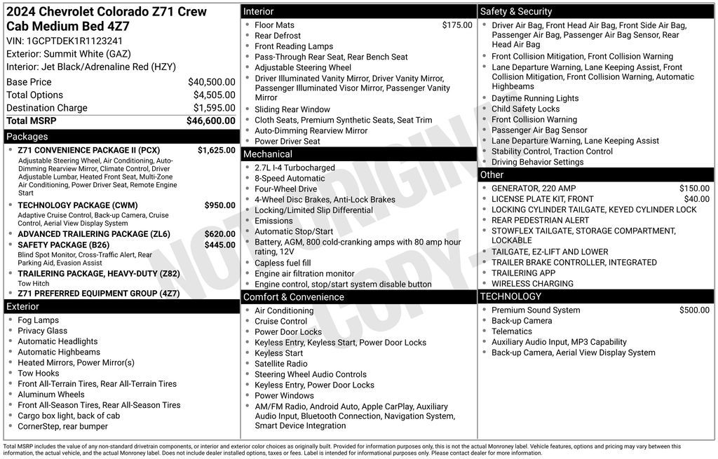 2024 Chevrolet Colorado Z71