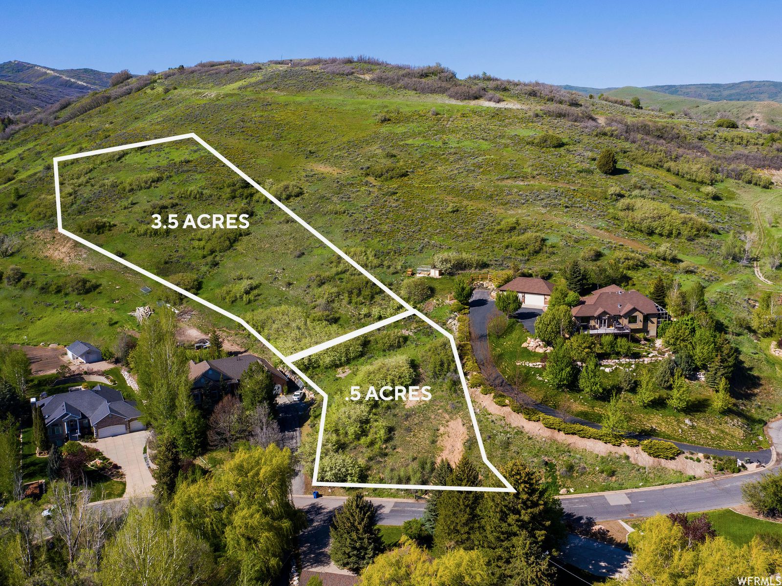 Half-Acre Buildable Lot + 3.5 Acres Hillside Near Snowbasin (2034 Olympic Ski Venue)