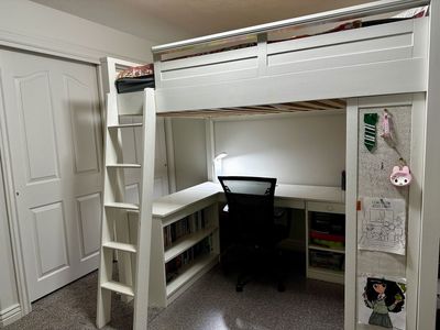 Pottery Barn Teen Sleep & Study full loft bed