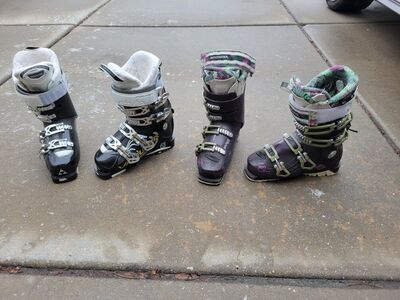 ladies ski boots 24-24.5 W7-7.5