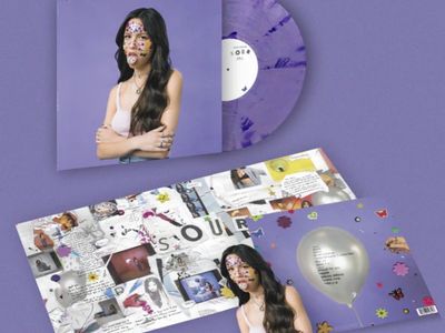 Olivia Rodrigo-SOUR IVC Edition-“Sour”Marbled Purple Vinyl-Magnet Friendly Jacket-NUMBERED-X/3000-RARE-NEW-SEALED