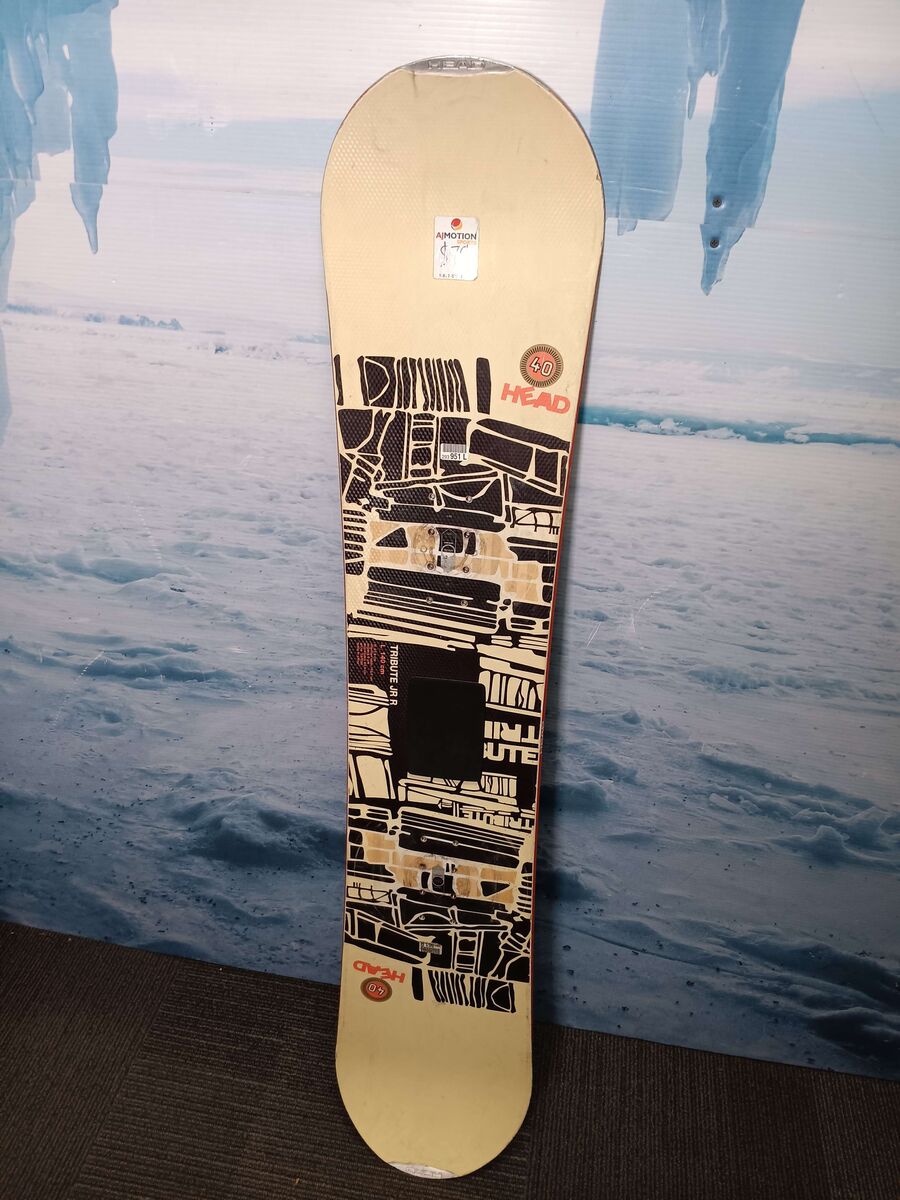 Heavily Used Head Tribute JR R 140cm Snowboard