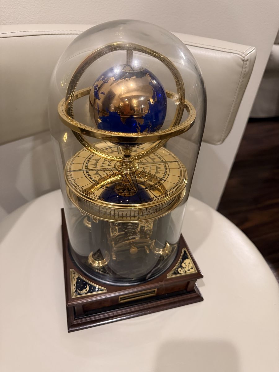 Franklin Mint Royal Geographic Society Millenium Clock