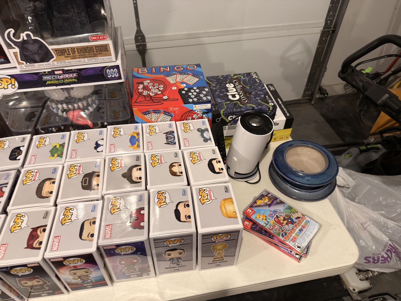 Yard sale, Saturday June 6! Large Collection of Funko Pop! Figures, Board Games, Switch Games, Seedlings & More