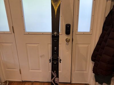 Line Chronic 185cm Skis with Armada Bindings Used Downhill Skis