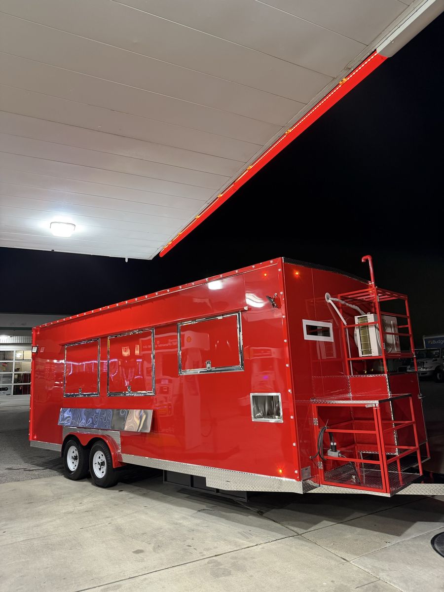 Brand new 2026 8x22 food trailer