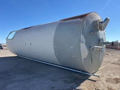 Custom 160 Ton Cement Powder Silo FlyAsh # 4583