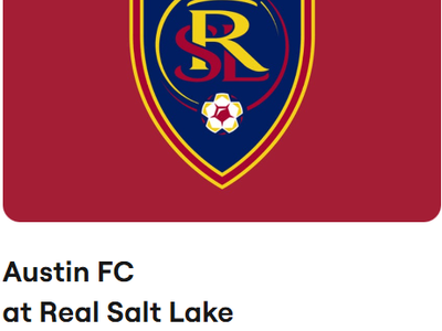 Austin FC at Real Salt Lake (RSL)