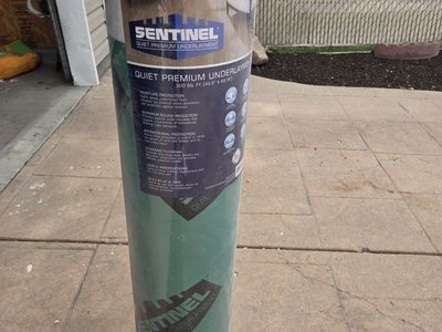 Quiet premium underlayment 300 sq ft