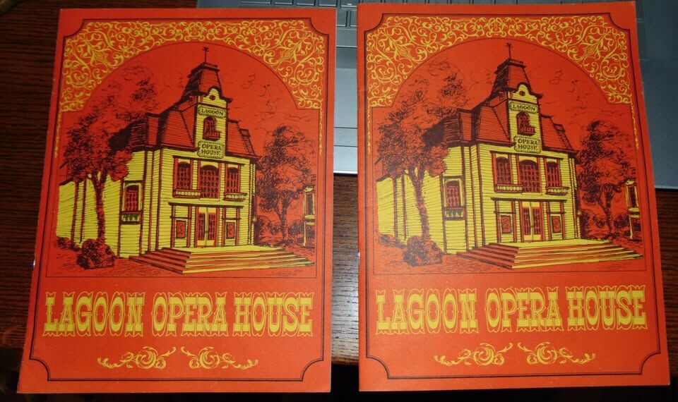 2 Vintage 1968 Season Lagoon Opera House Programs