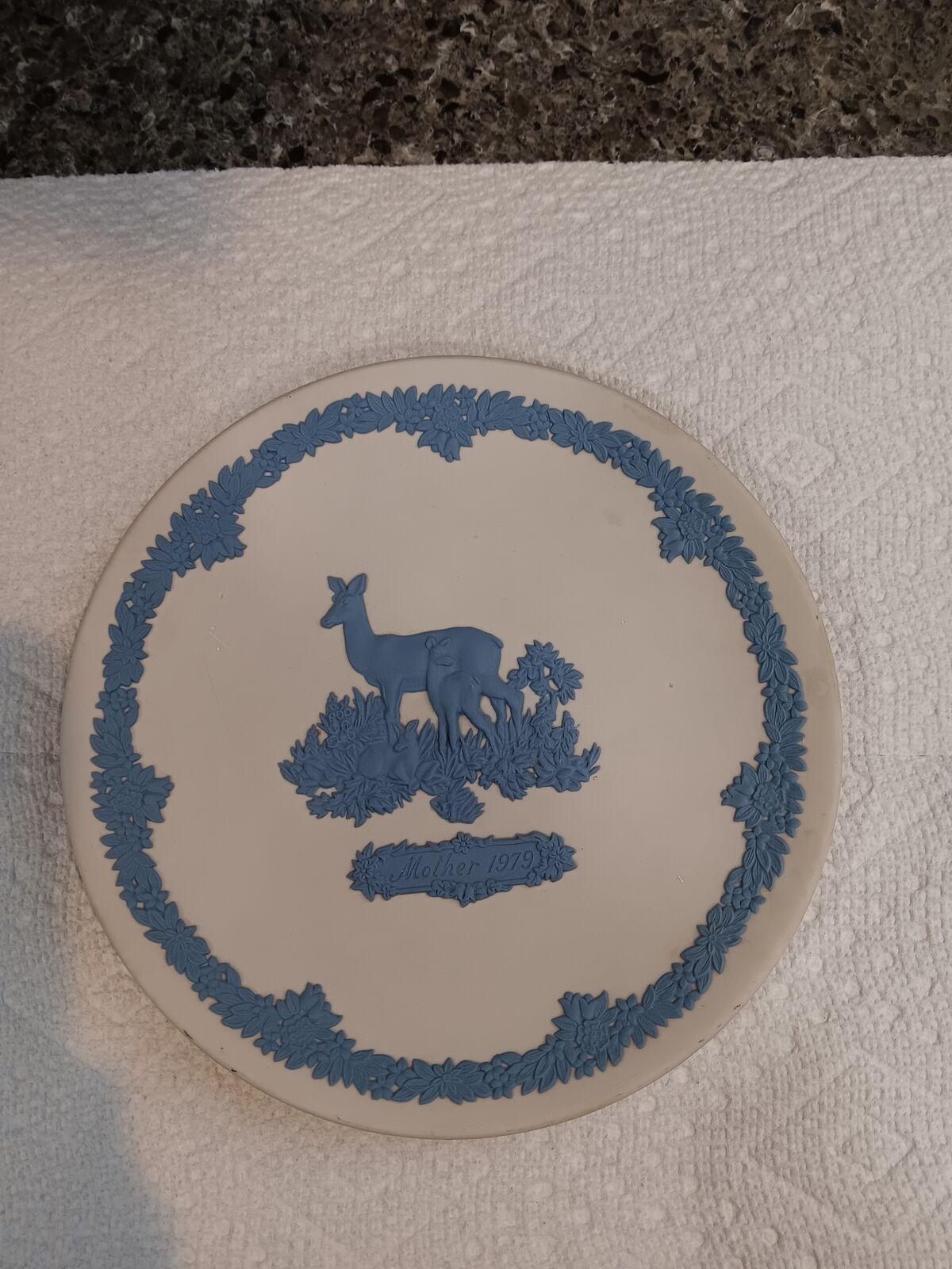 Vintage Mother 1979 Plate Wedgwood