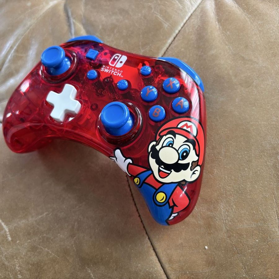 Mario Nintendo switch controller