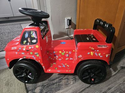 12V Electric Chevy Ride-on Red