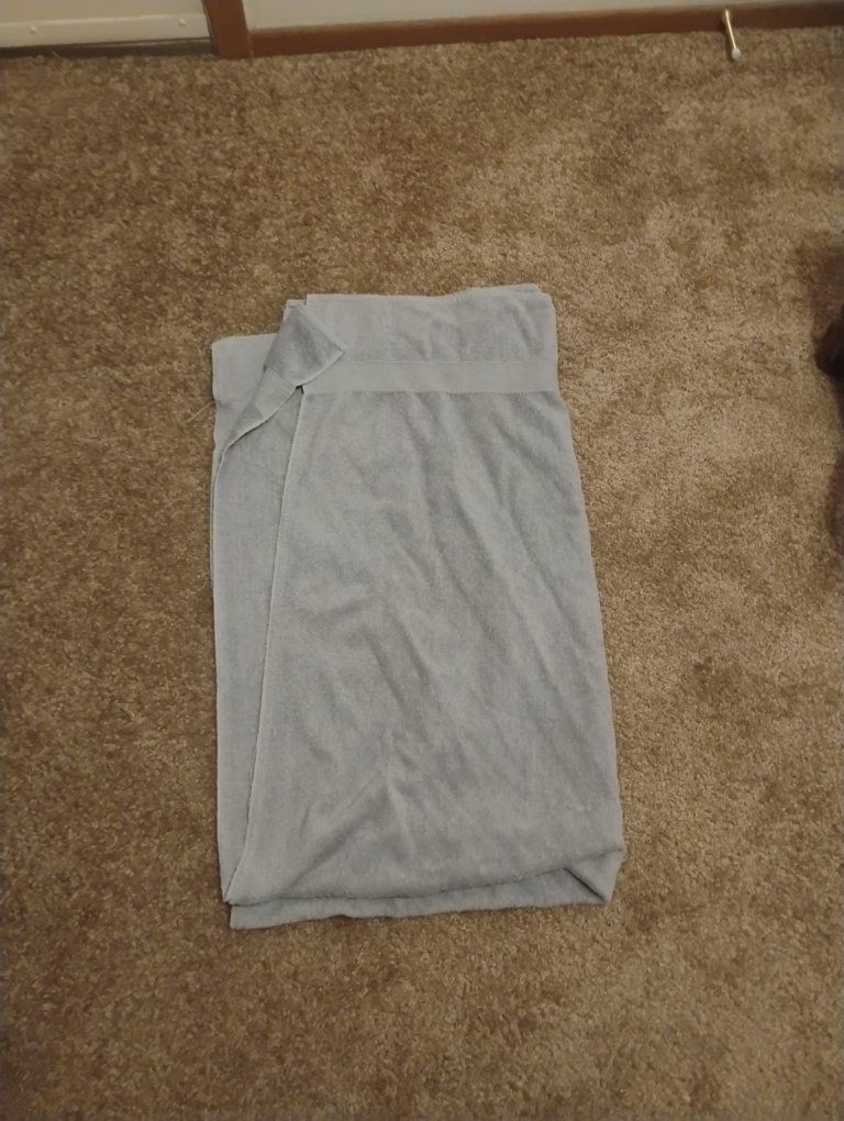 Unbranded Gray Bath Towel Wrap