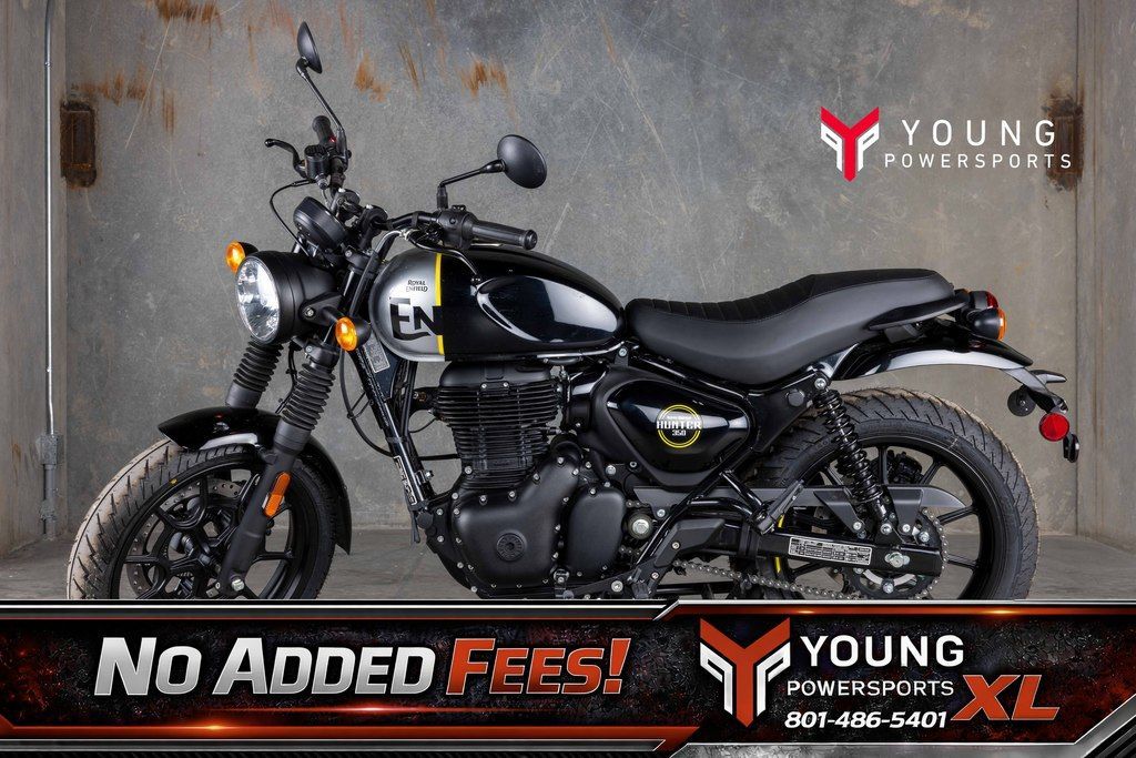 2024 Royal Enfield Hunter 350 Rebel Black