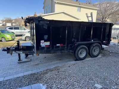 Walton 8x16 Dump Trailer