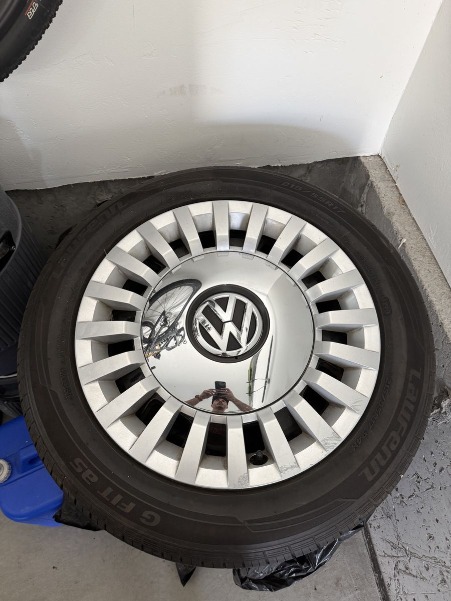 Volkswagen Set Of 4 Wheels and Tires