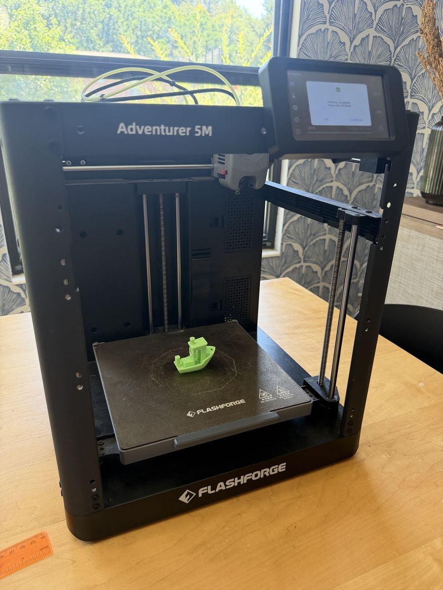 FlashForge Adventurer 5M 3D Printer - High-Speed, User-Friendly