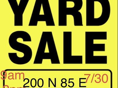 Yard Sale plus bead bracelet making! 7/31-8/1 8am-2pm!!