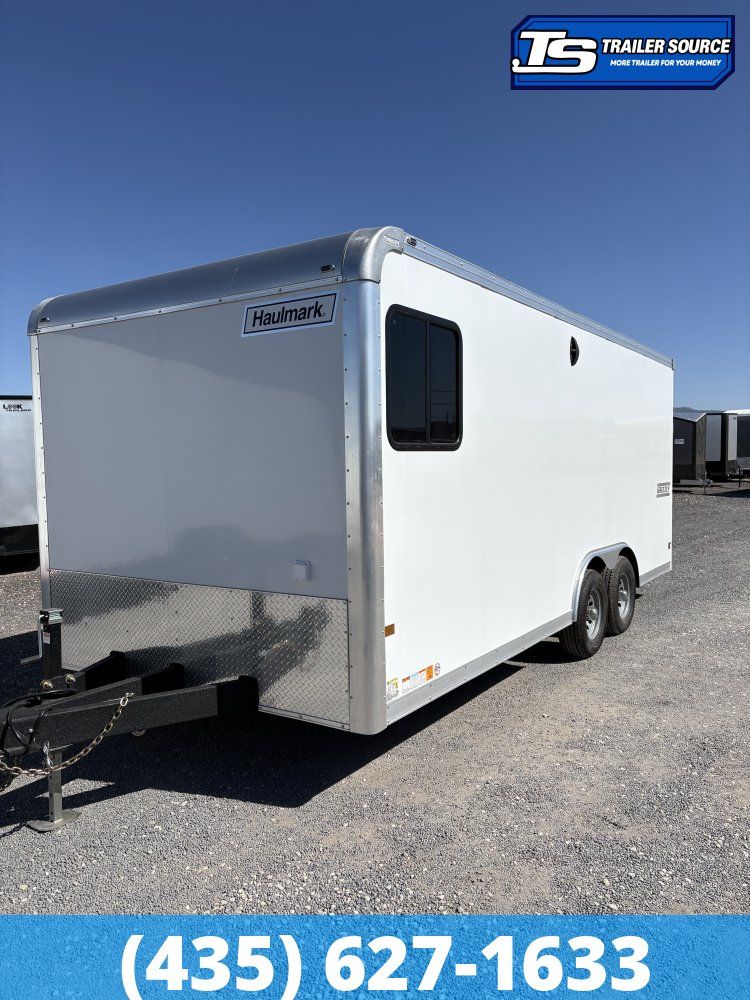 8.5x20 Haulmark Grizzly HD Office Enclosed Cargo Trailer - 7'0" Interior - 10K GVWR -
