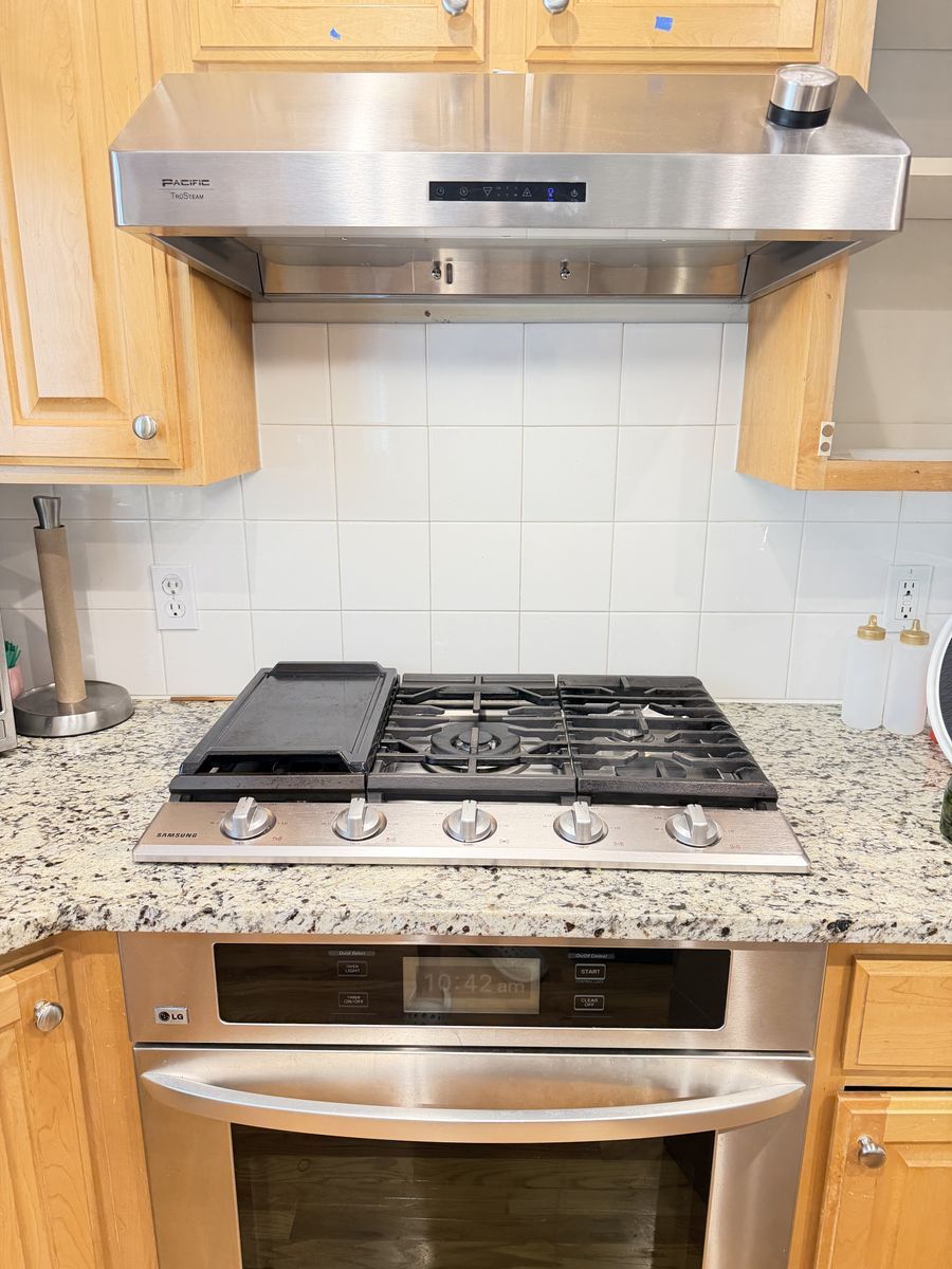 Samsung - 30" Built-In Gas Cooktop with WiFi - Stainless Steel