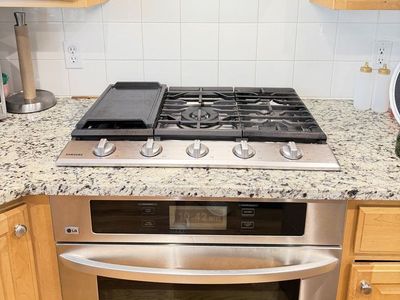 Samsung - 30" Built-In Gas Cooktop with WiFi - Stainless Steel