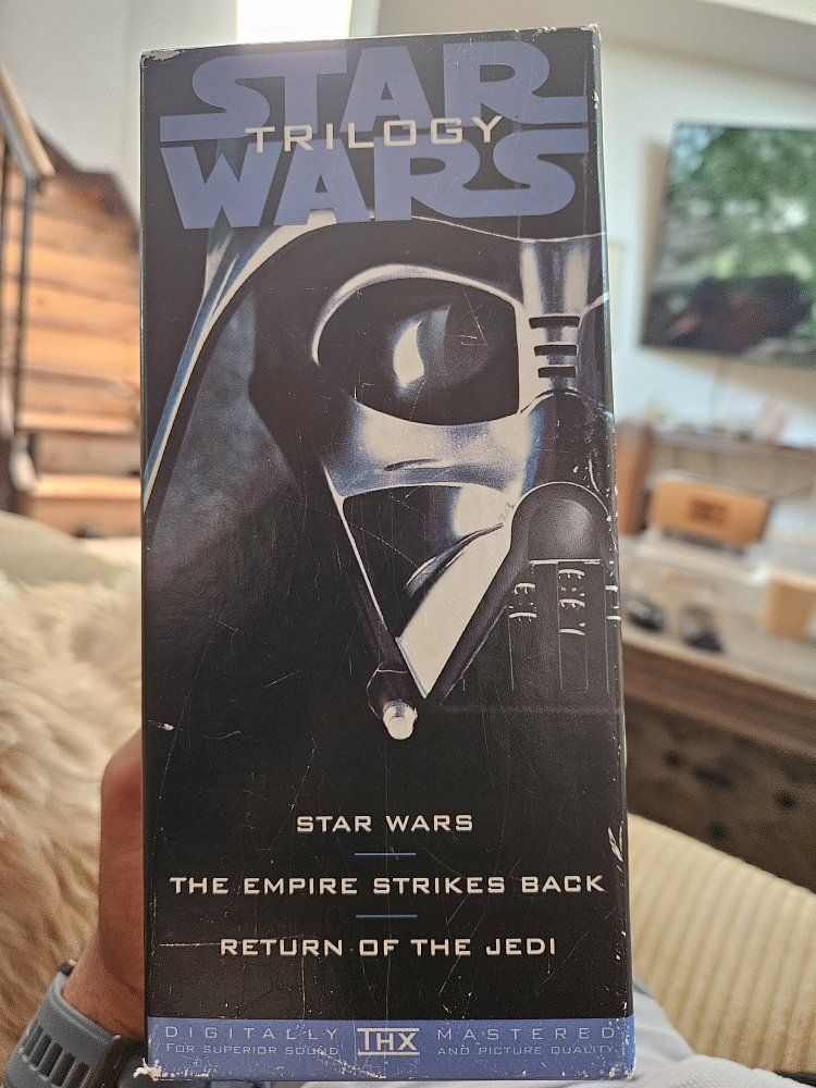 Star Wars Trilogy VHS Box Set CBS Fox Video THX Digitally Mastered Original Trilogy