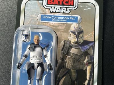 Star Wars The Vintage Collection Clone Commander Rex Bracca Mission VC317 Action Figure New