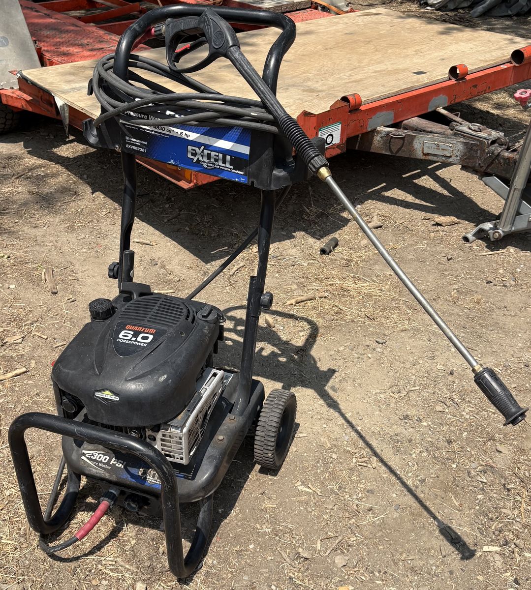 Excell 2300 PSI 6.0 HP Pressure Washer