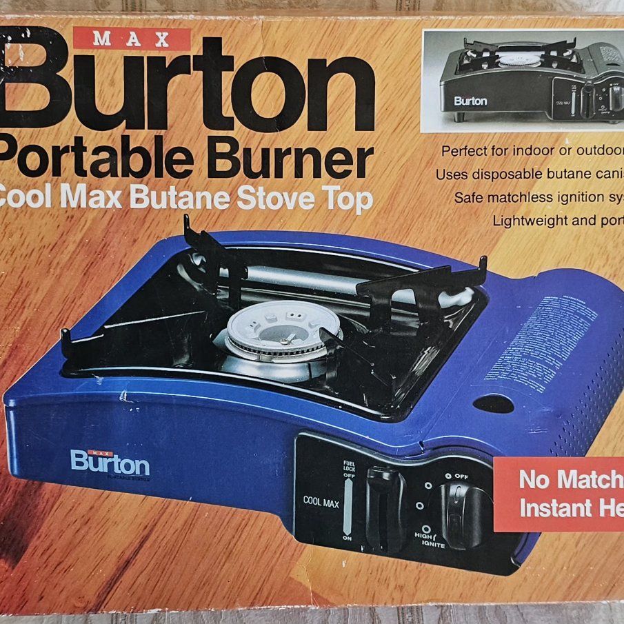 Max Burton Portable Butane Burner