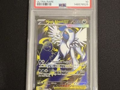 2025 Pokemon Mega Absol 161 Ultra Rare Gem Mint 10