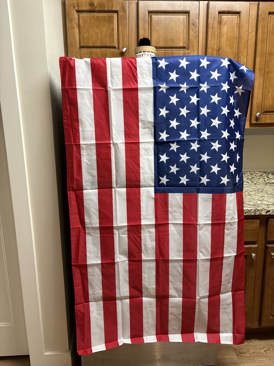 American flags