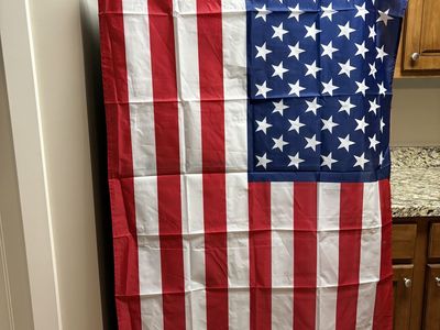 American flags