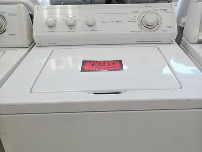 Super Capacity Heavy Duty Top Load Washer~90 Day Guarantee