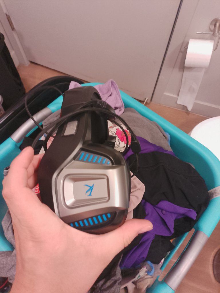 computer Gaming Headset with Microphone, Noise-Cancelling, LED Light