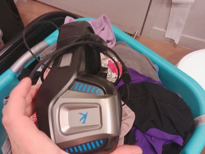 computer Gaming Headset with Microphone, Noise-Cancelling, LED Light