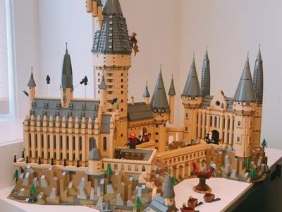 Harry Potter Hogwarts Castle 71043 Building Kit - 6020 Pcs - Highly Detailed Collectible Temu bricks
