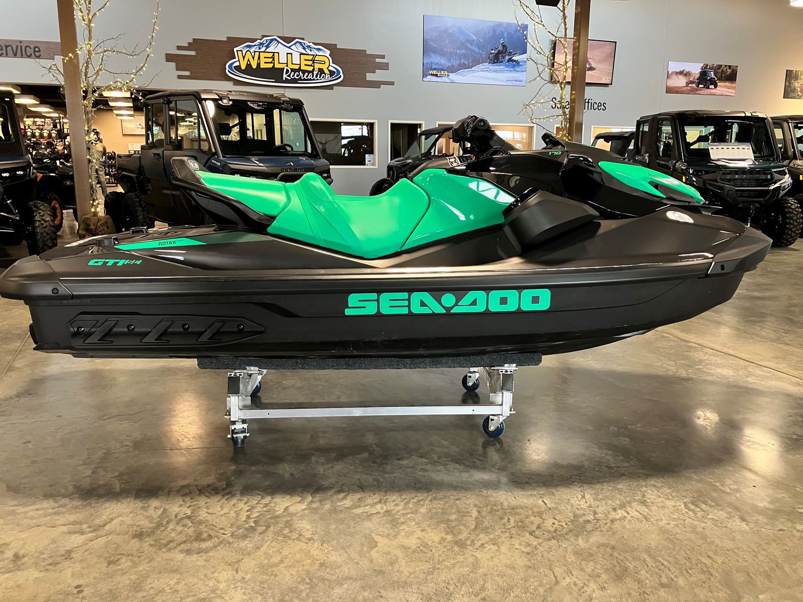 2026 SEA-DOO GTI SE 170 W/SOUND        BLACK/GREEN
