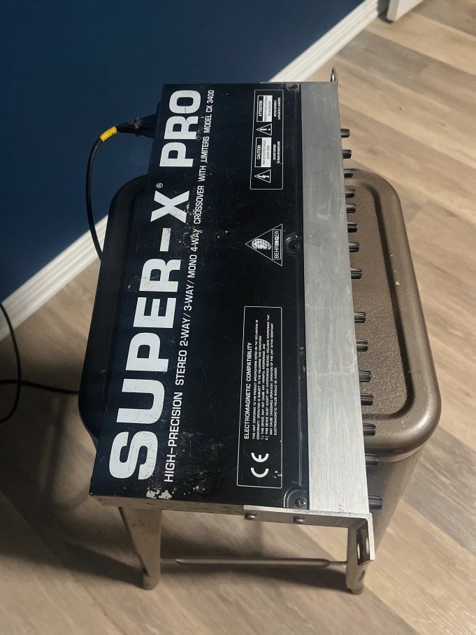 Behringer Super X Pro CX 3400 Stereo Crossover