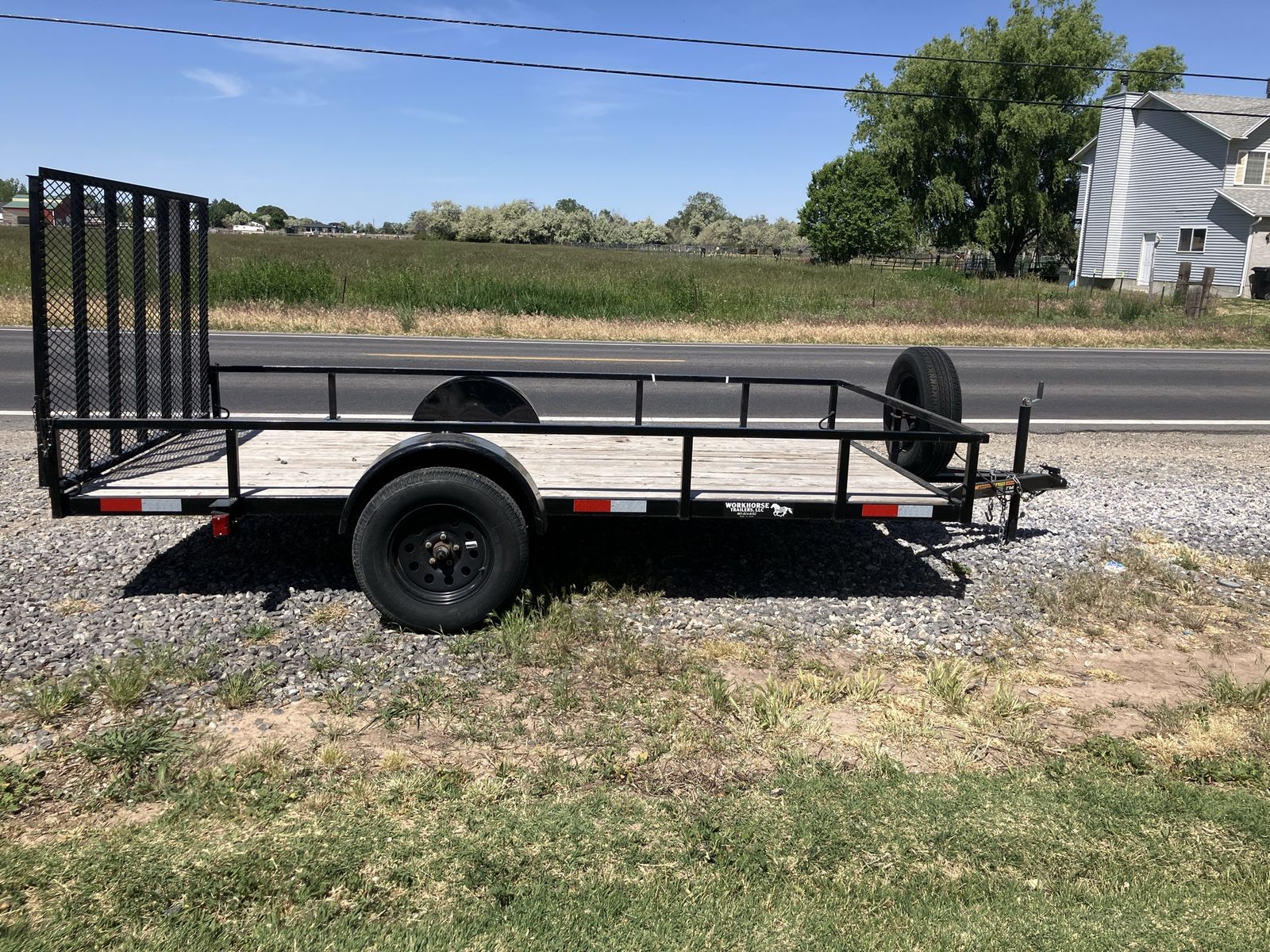 Workhorse rear load trailer