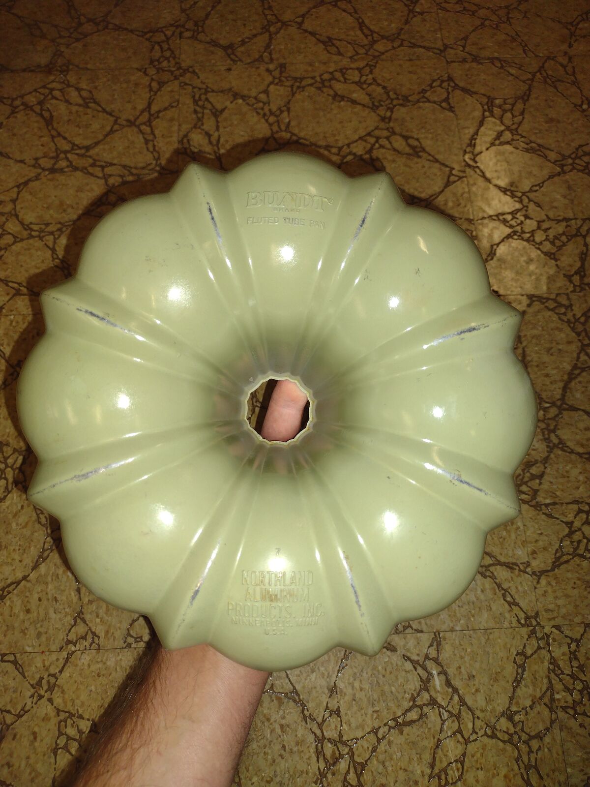 BUNDT brand fluted tube pan