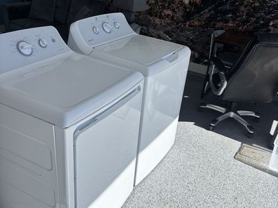 Washer and dryer set
