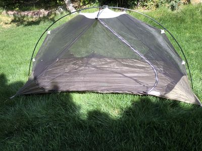 MSR Mountain Safety Research Carbon Reflex 1 Person Backpacking Biking Tent