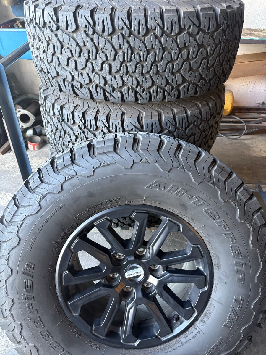 2026 F150 Raptor wheels and tires