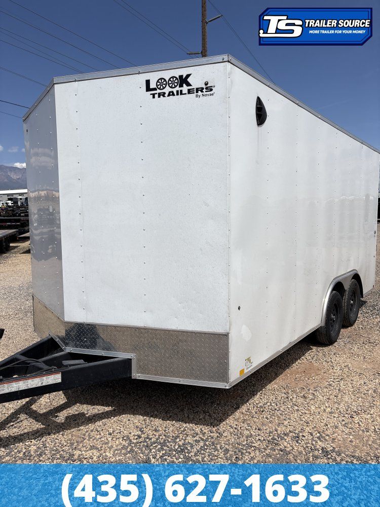 8.5x16 Look ST DLX Enclosed Cargo Trailer - 7K GVWR -