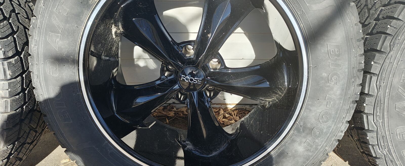 20 inch Foose Legend/ gloss black