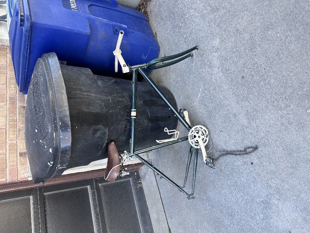 Vintage Bianchi Steel Road Bike Frame – Italian Cl